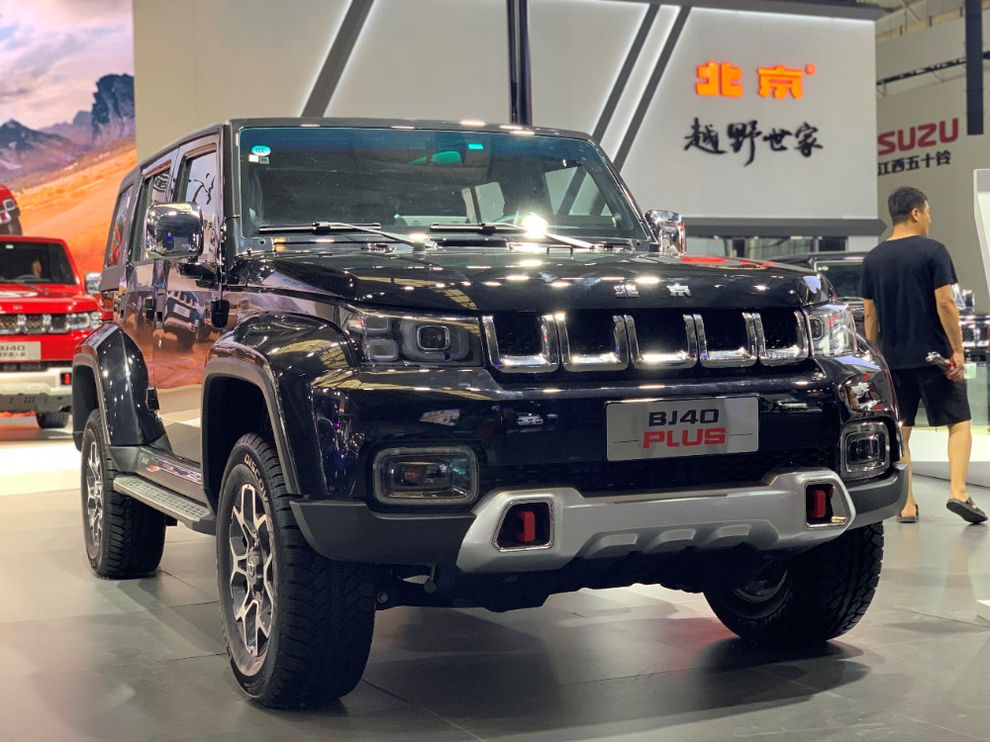 bj40 plus国六车型上市 北京越野全系闪耀长春车展